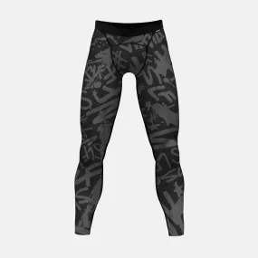 SLF Graffiti Brush Tights for Men