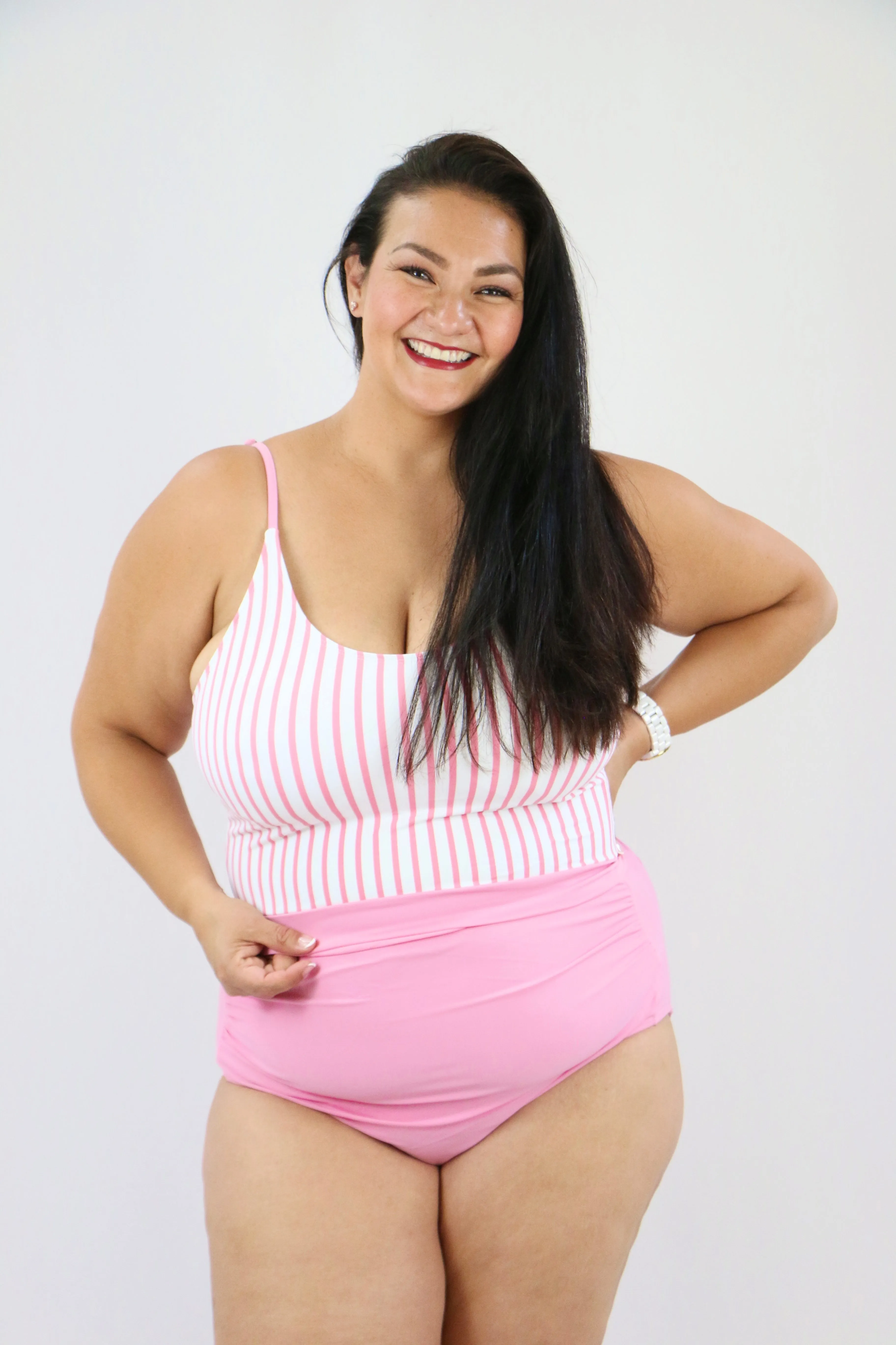 Tahiti Tankini Top - Pink