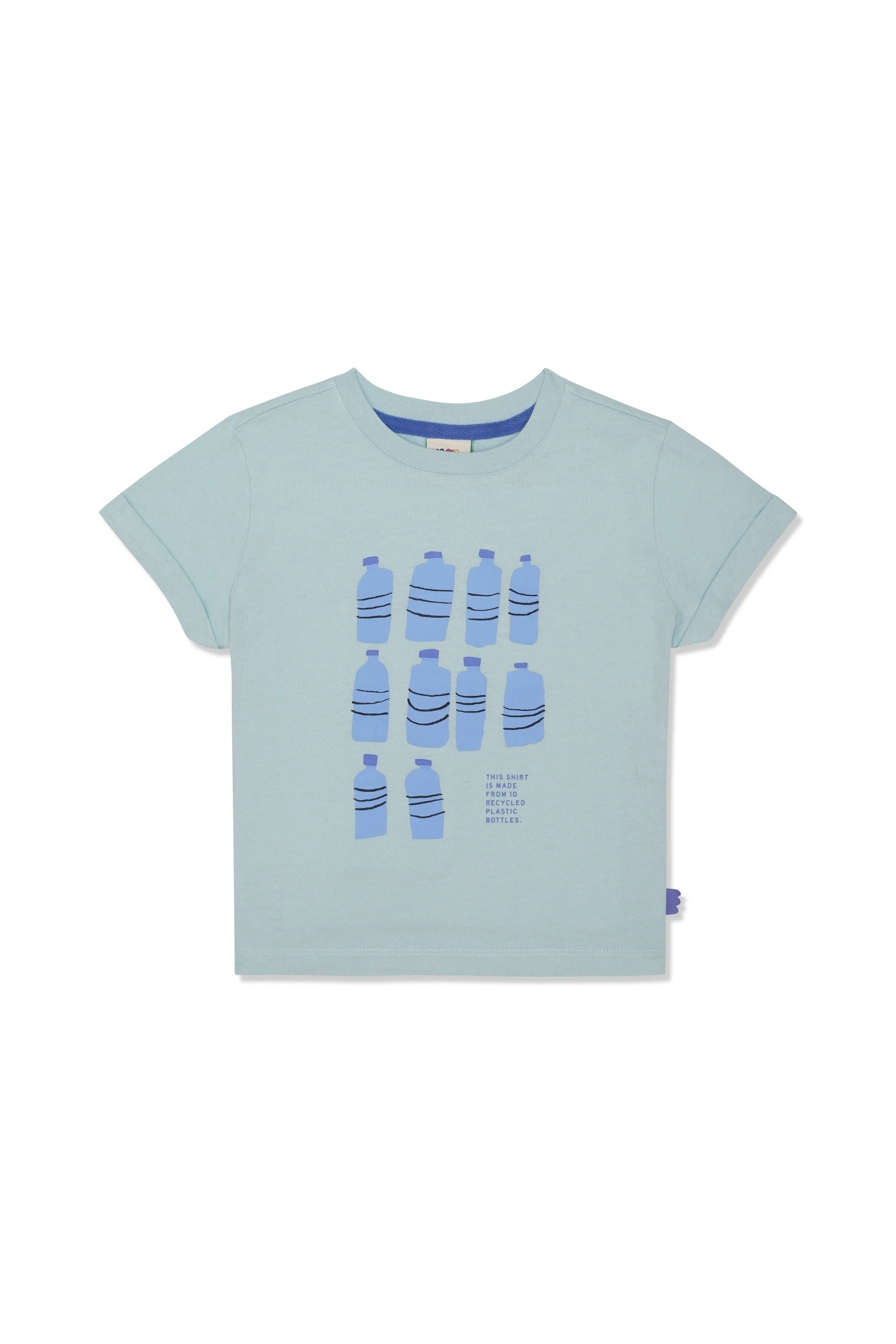 TEN BOTTLE KID TSHIRT-Sterling Blue/Della Blue