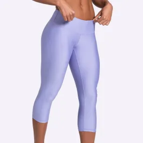 The WOD Life - Women's Lazerline Crop Tights - Lavender