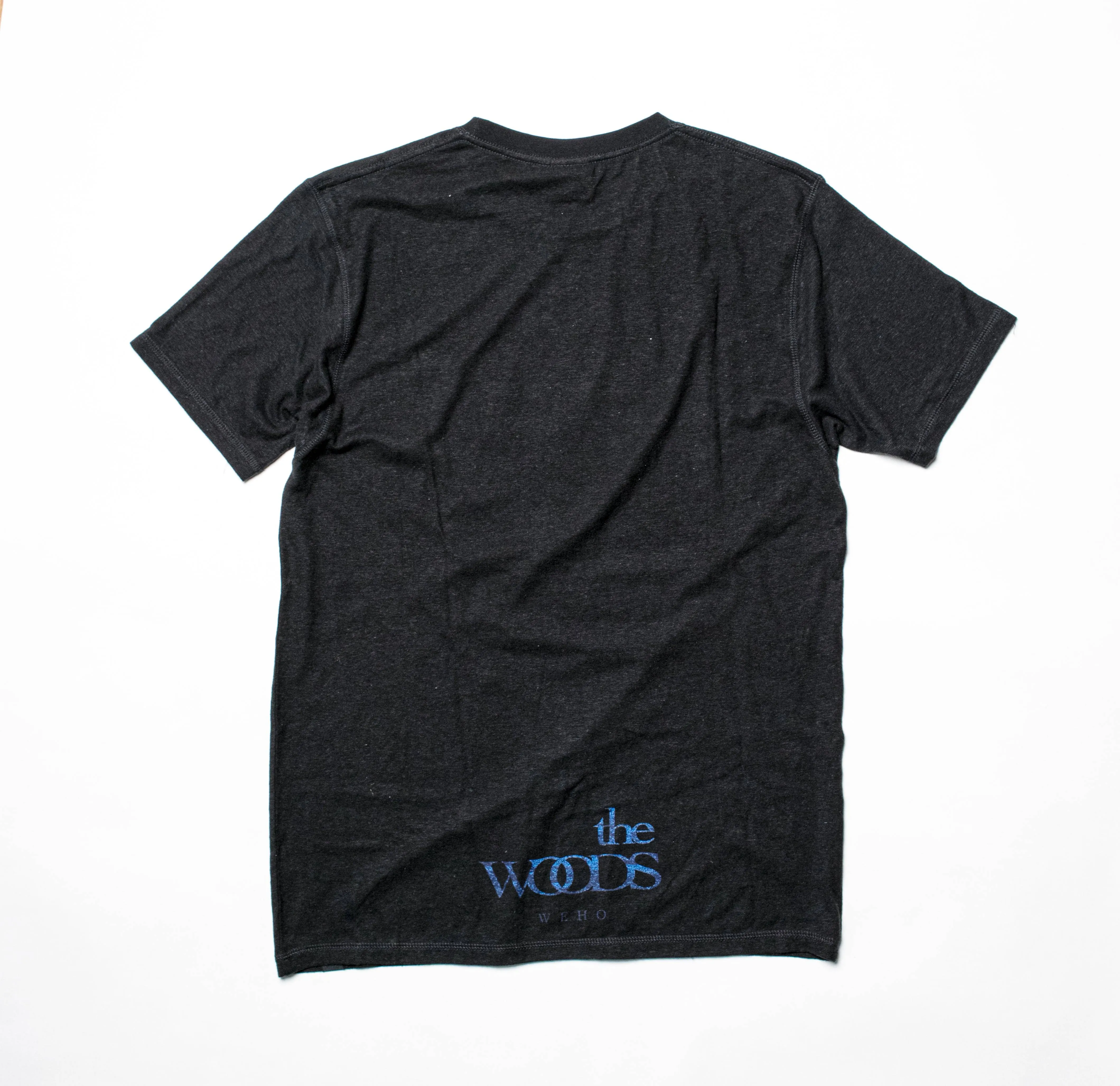 the WOODS HEMP T-SHIRT BLACK