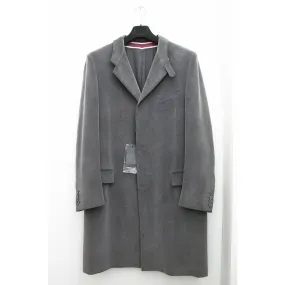 Velour Fabric Overcoat