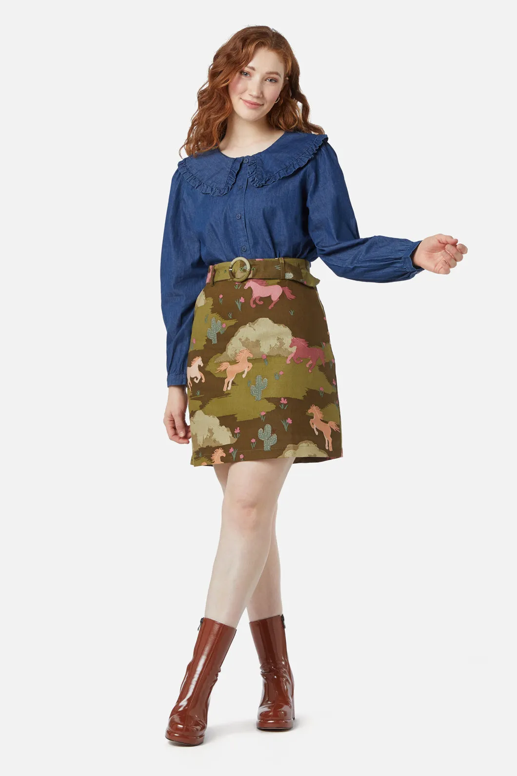 Wild Horses Skirt