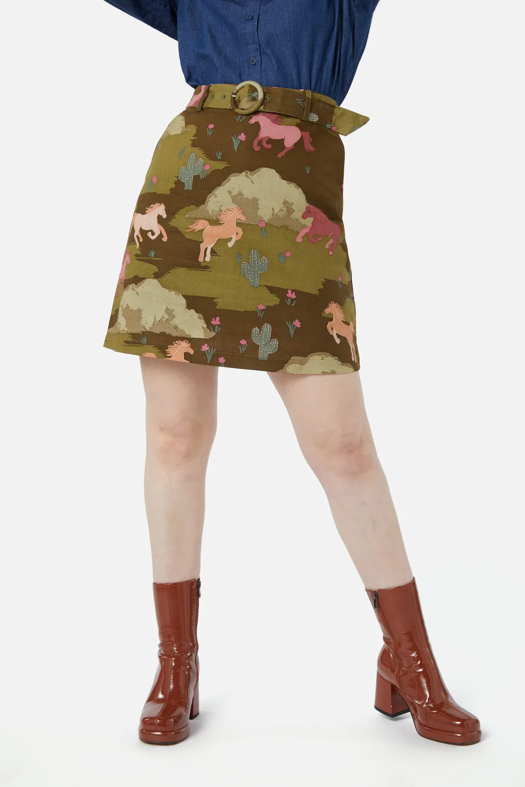 Wild Horses Skirt