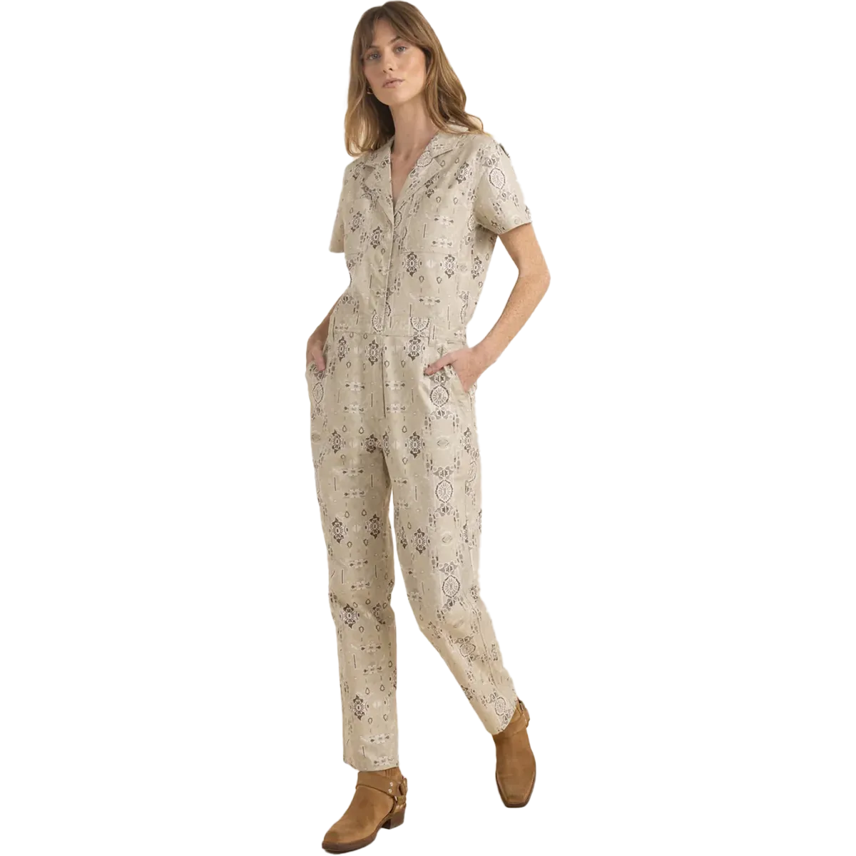 Women's Layover Short Sleeve Jumpsuit